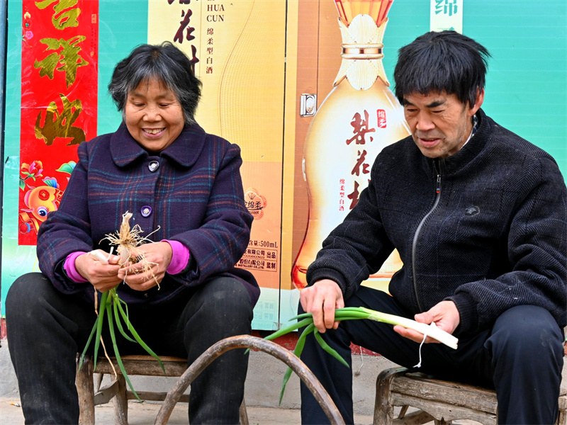 妻子陈瑞华讲述开店初期的经历。席曙光摄