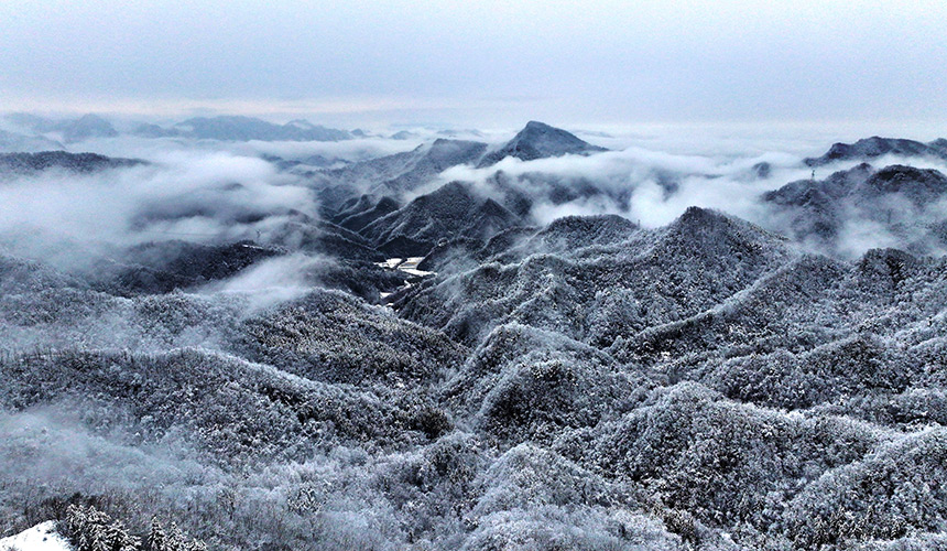 湖北茅箭：春雪绘丹青 水墨入画来【3】