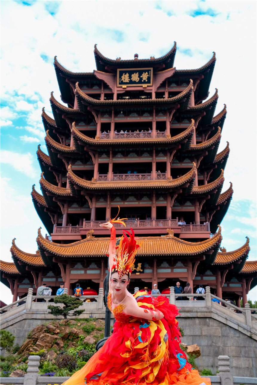 舞蹈《凤舞九天》表演现场