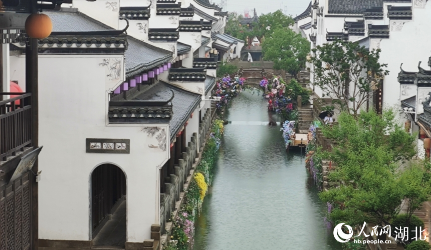 湖北的“江南水鄉”。人民網記者 王郭驥攝