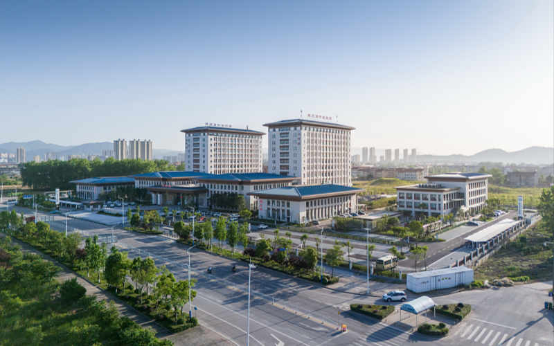 武穴市中医医院新院区。