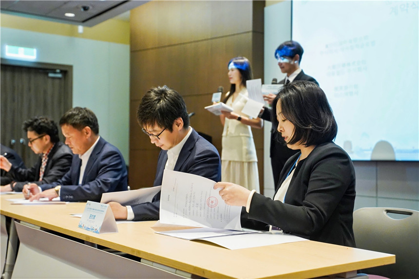 2025 “知音湖北”韩国首尔文旅推介会暨文旅企业对接洽谈会现场