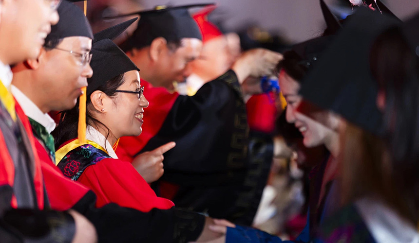 智启未来 江汉大学举行2025届毕业典礼【3】