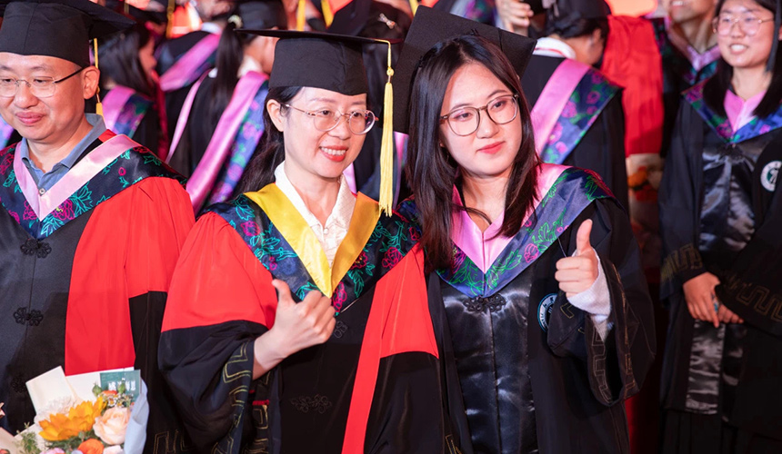 智启未来 江汉大学举行2025届毕业典礼【5】