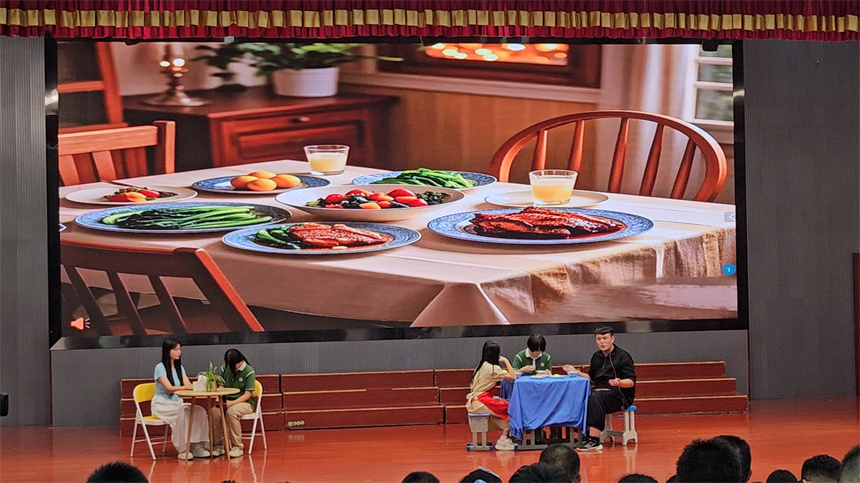 2025年咸寧市中小學校園心理情景劇展演活動。王馨茁攝
