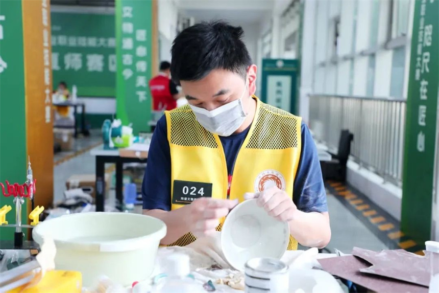 湖北省博物館張濟夏比賽中。