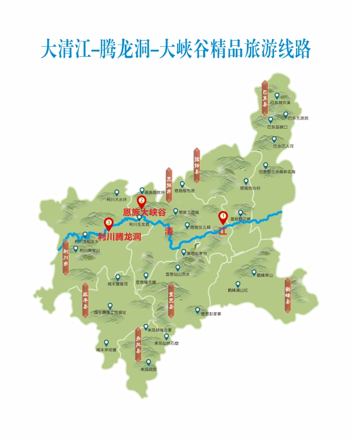 精品旅游路线图