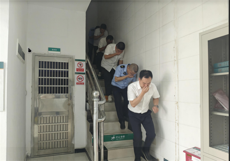 邀请零售客户代表参与所部消防应急演练