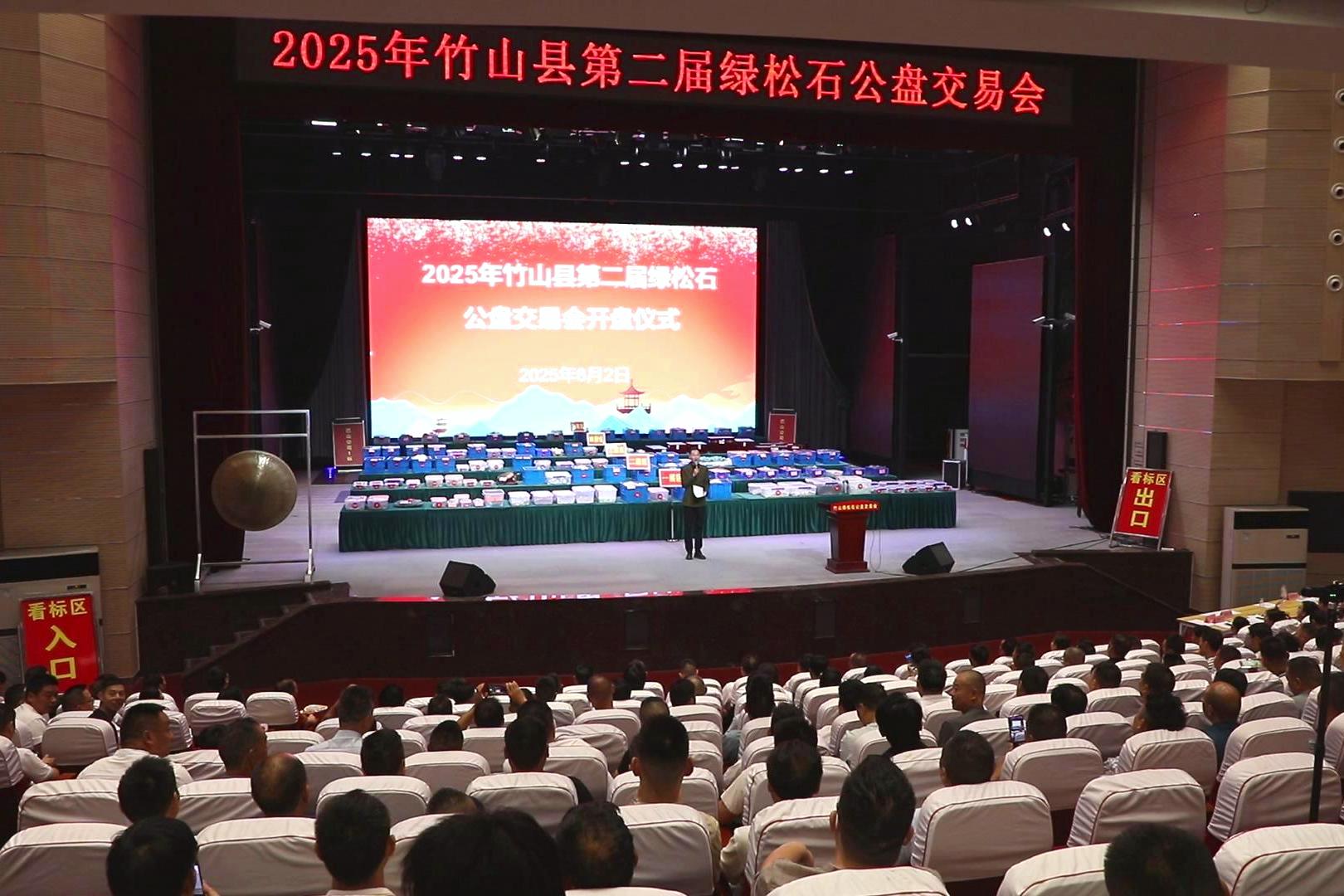 拍卖会现场。