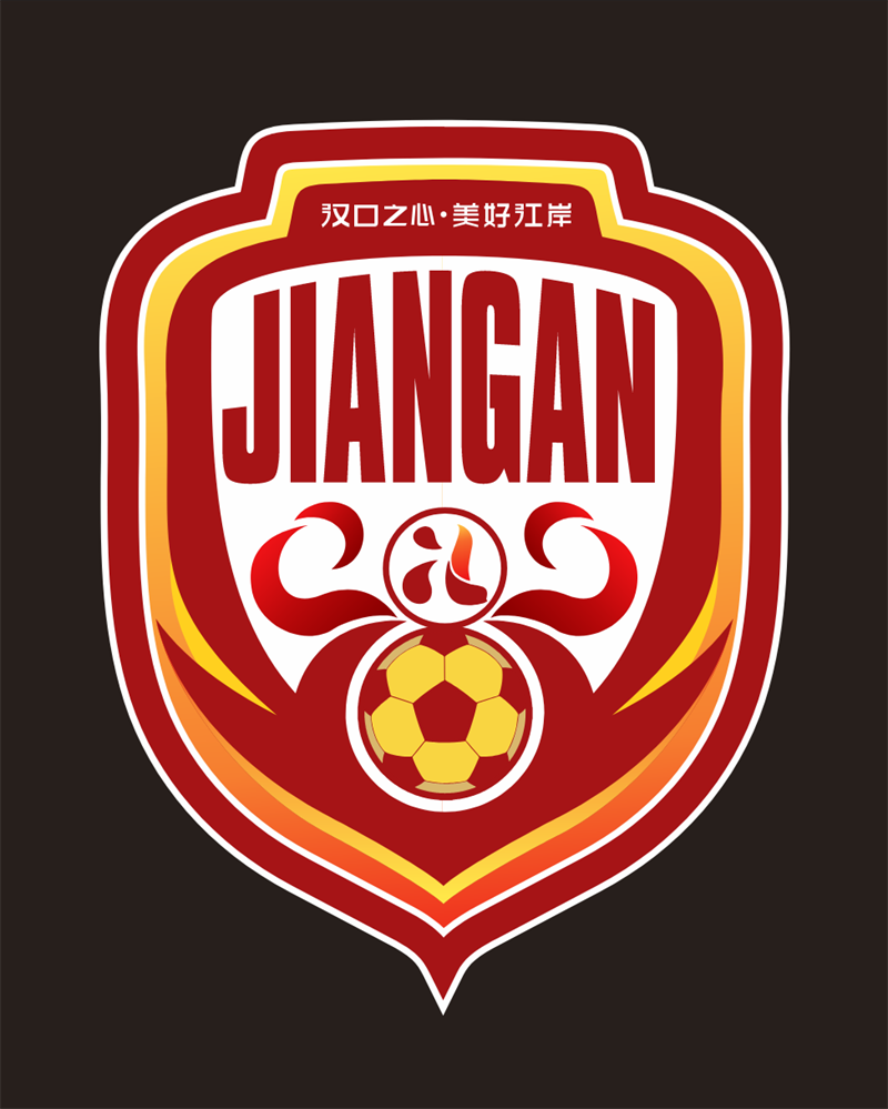 何轩设计的“汉超”江岸区球队队徽