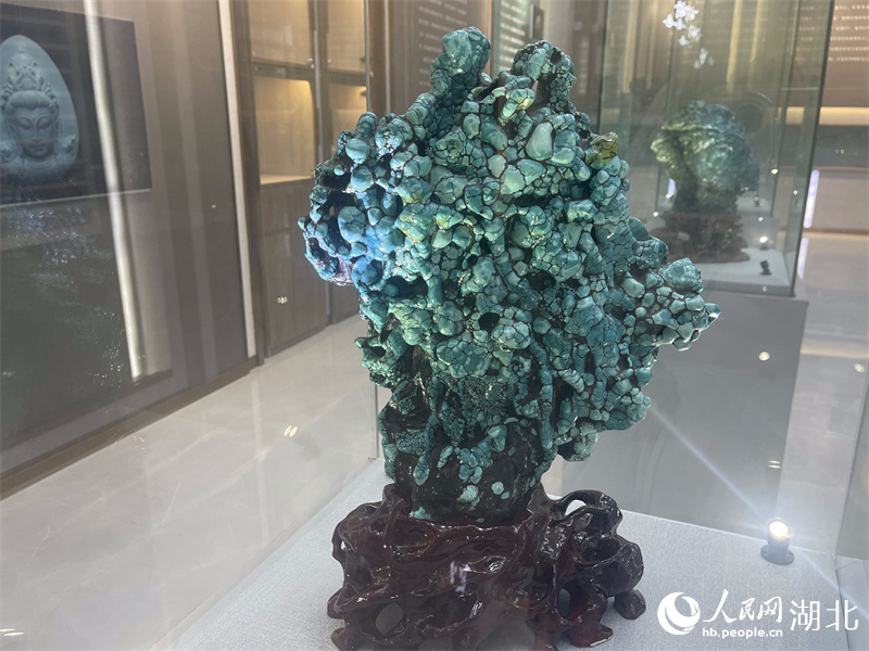绿松石。人民网记者 周倩文摄