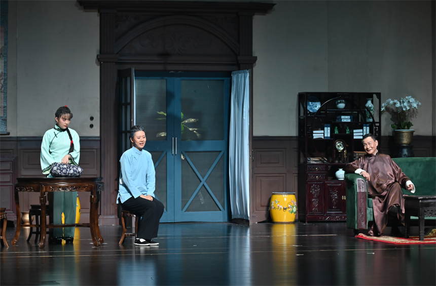 長江人藝話劇《雷雨》劇照。潛江市委宣傳部供圖