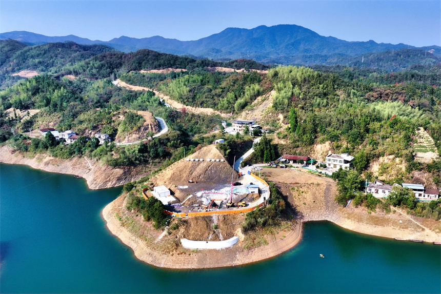 湖北通城“引青济隽”工程加速推进 解数十万群众饮水难【2】