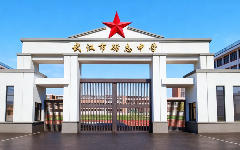 2025年秋季学期砺志中学新校区大门。