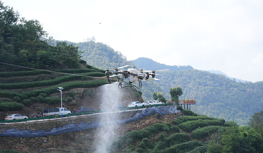 湖北竹山：小縣城“飛”出低空經濟新賽道【4】