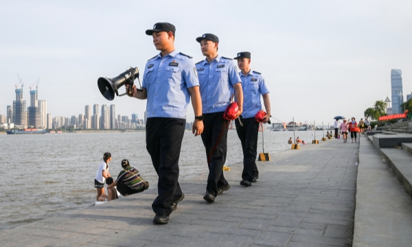 溺水警情下降19.3% 武漢公安“水陸空”立體救援守護兩江平安