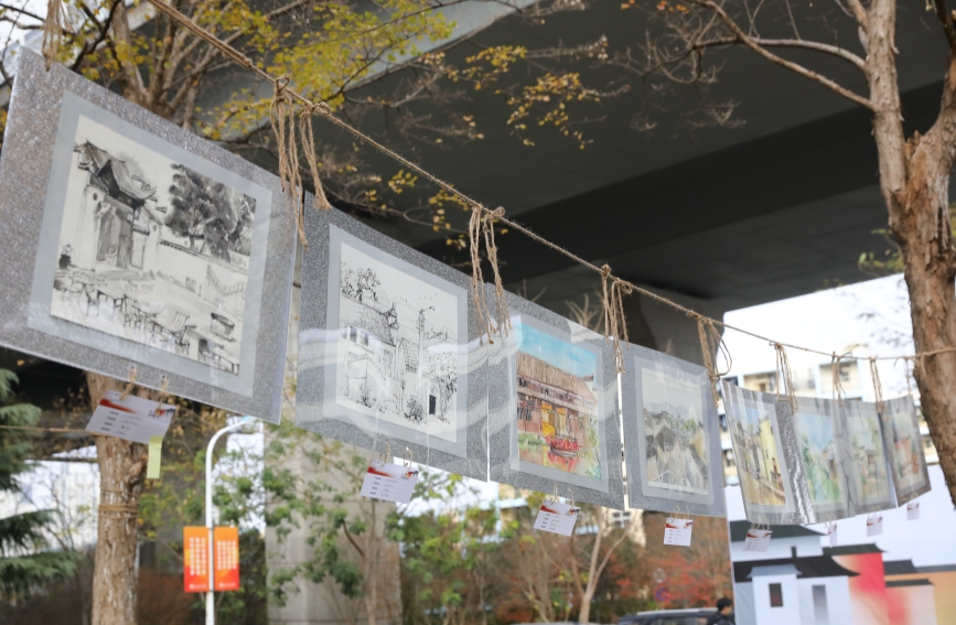 有温度有韵味！武昌首义学院写生作品展江南古韵【5】