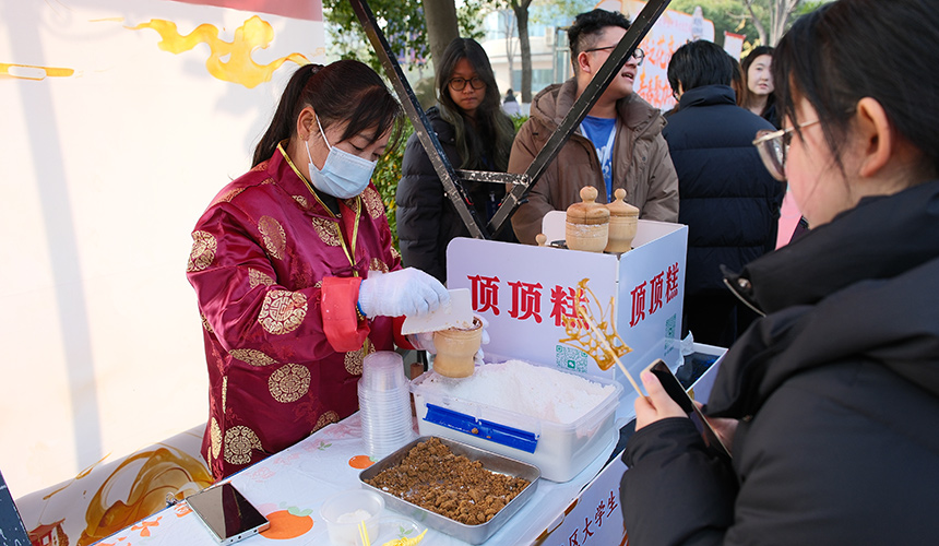 七項傳統體驗走進武漢工商學院 學生直呼：好玩又有料！
