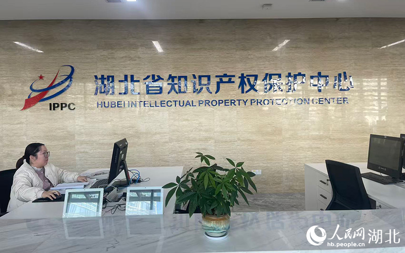 湖北省知識產權保護中心。人民網記者 周倩文攝