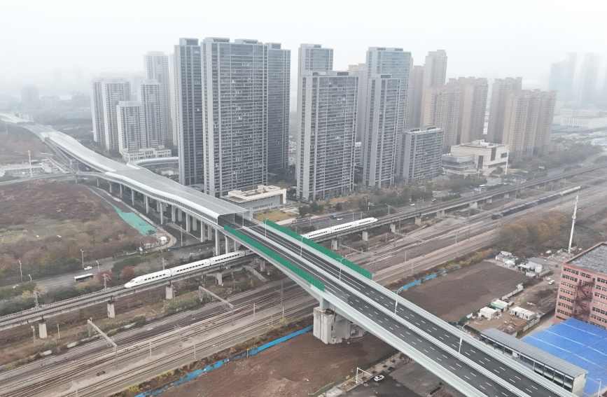武漢古田一路北段通車 硚口、東西湖3分鐘直達【3】