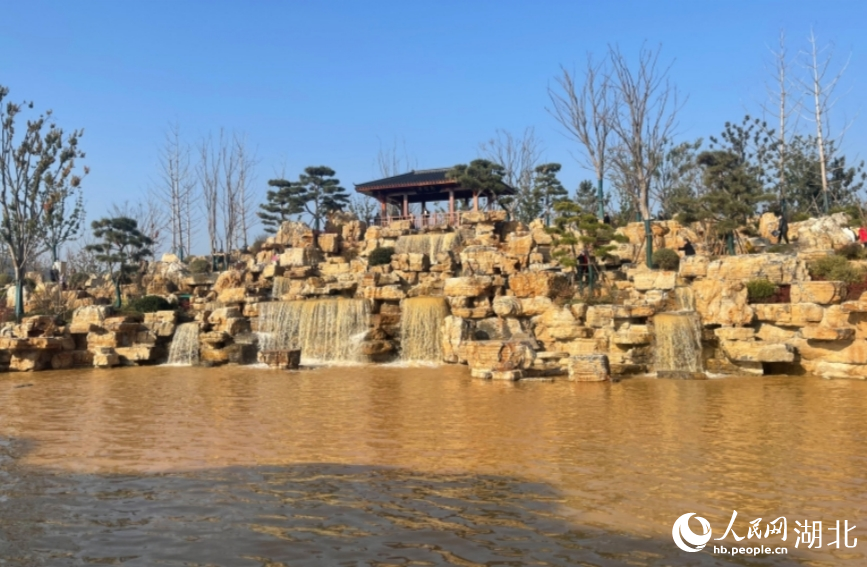 园博园里的造景。人民网记者 周倩文摄