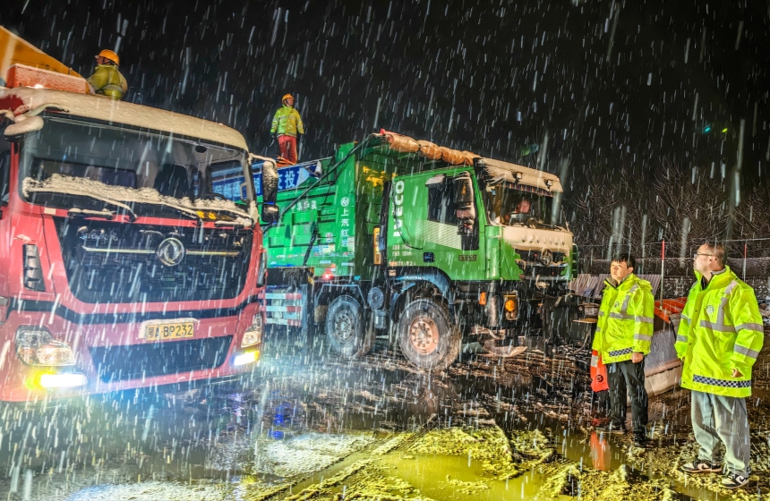 以雪为令 湖北交投智慧除雪保畅迎新年