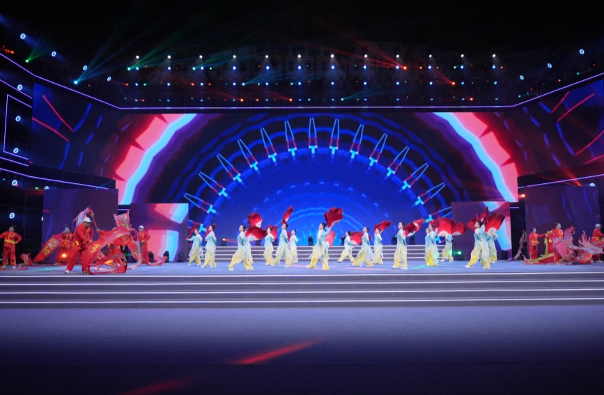 湖北省第二屆全民健身運動會在孝感開幕【5】