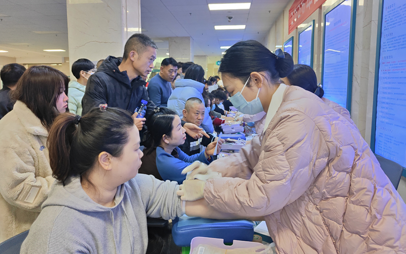 獻血活動現場。