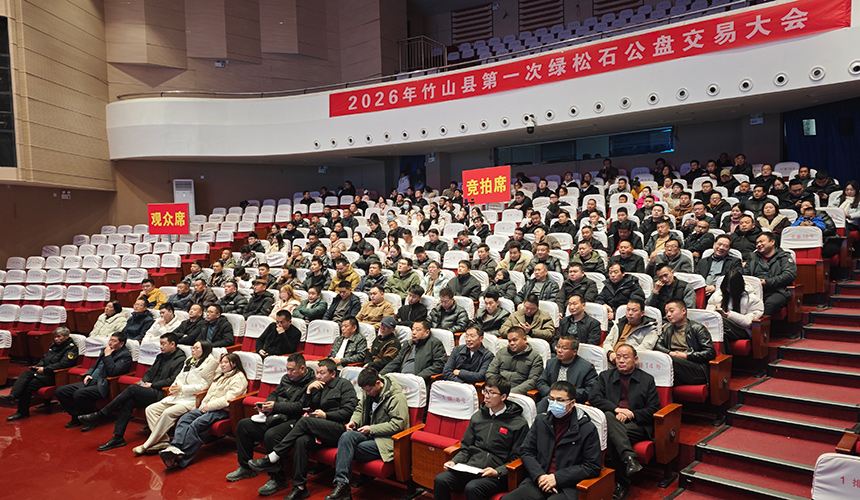 2026年竹山县第一届绿松石公盘交易会举办【2】