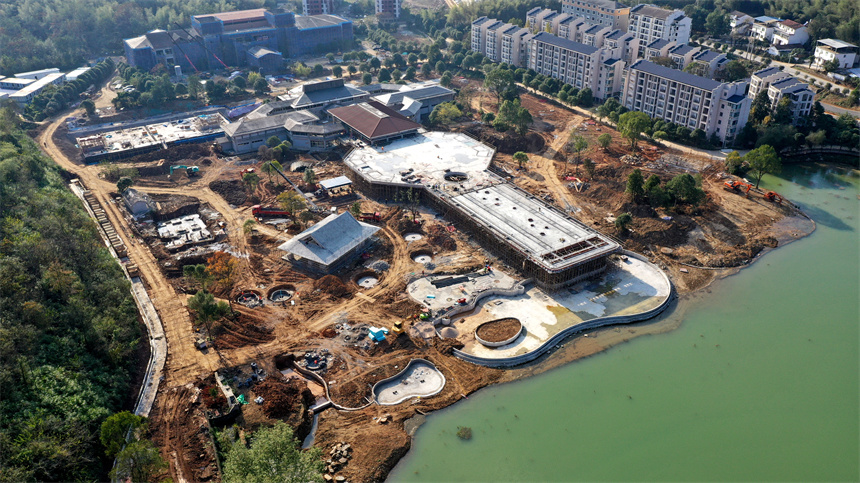 太乙温泉项目。夏正锋摄