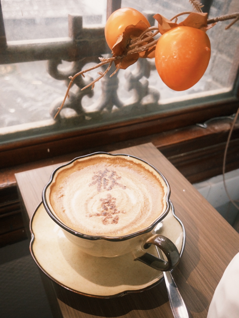 現場可以喝到咖啡。