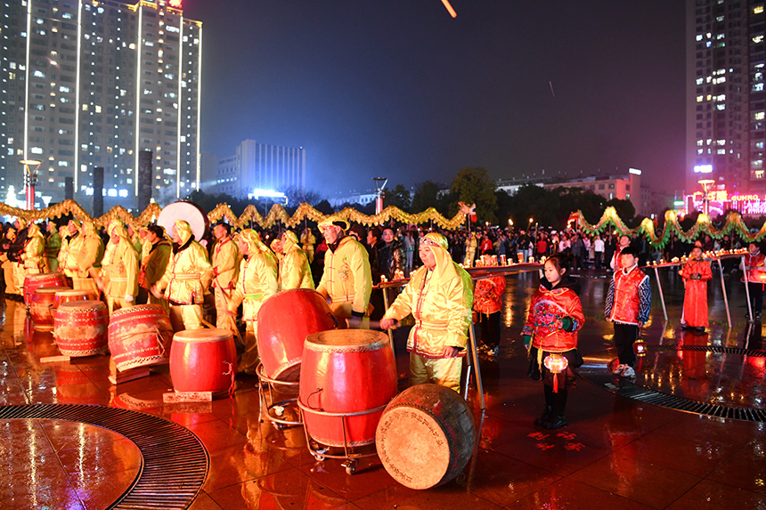 湖北通城:古瑶风韵醉游人 文旅活动年味浓