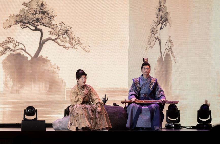 武漢蔡甸原創文旅音樂劇《知音情》新年首演【5】