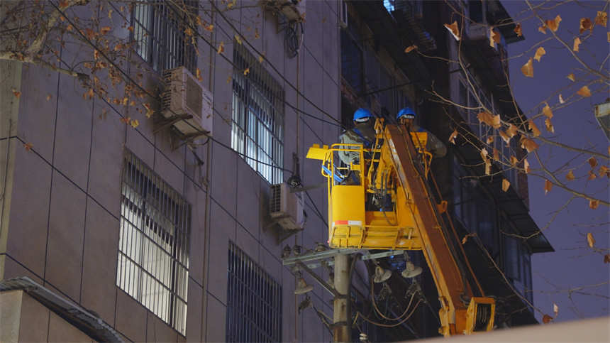 武汉延庆里电力迁改春完工 老街区焕新颜喜迎市民游客【4】