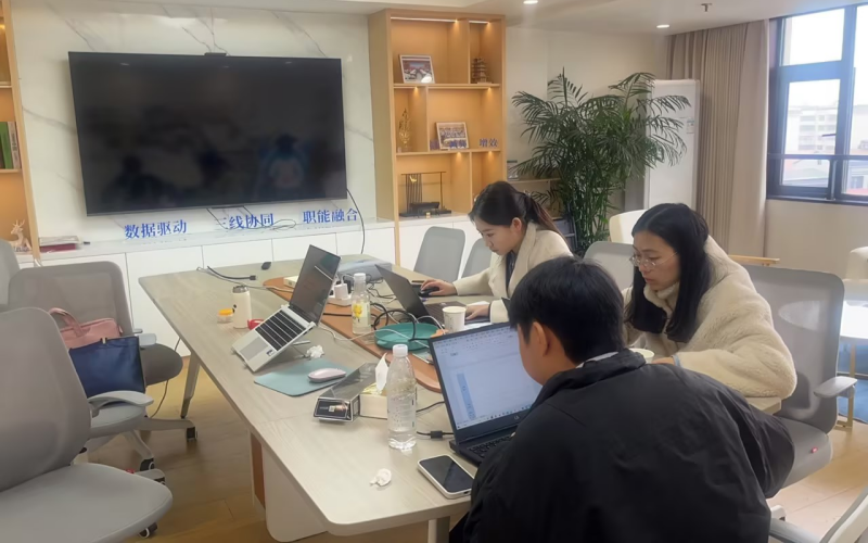 小組開展QC活動照片。陳海濤攝