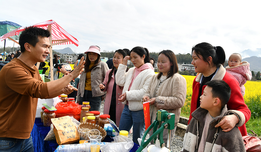 湖北通城：花開助農 “香約”塘湖 奏響農旅融合歌【6】