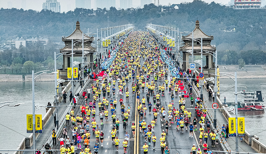 2026武汉马拉松。组委会供图