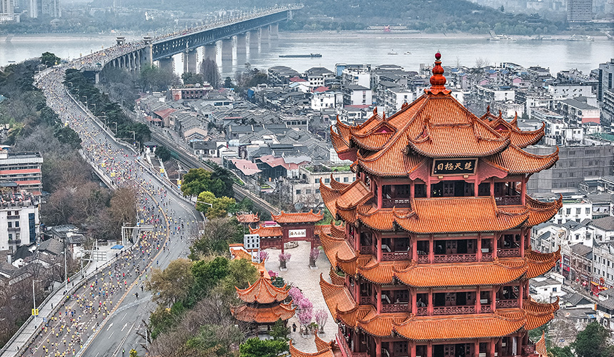 2026武漢馬拉鬆。組委會供圖