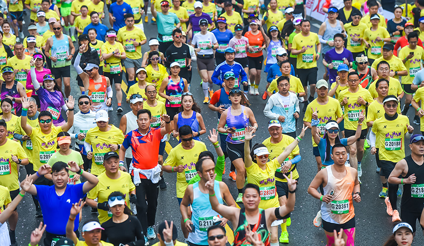 2026武漢馬拉鬆。組委會供圖