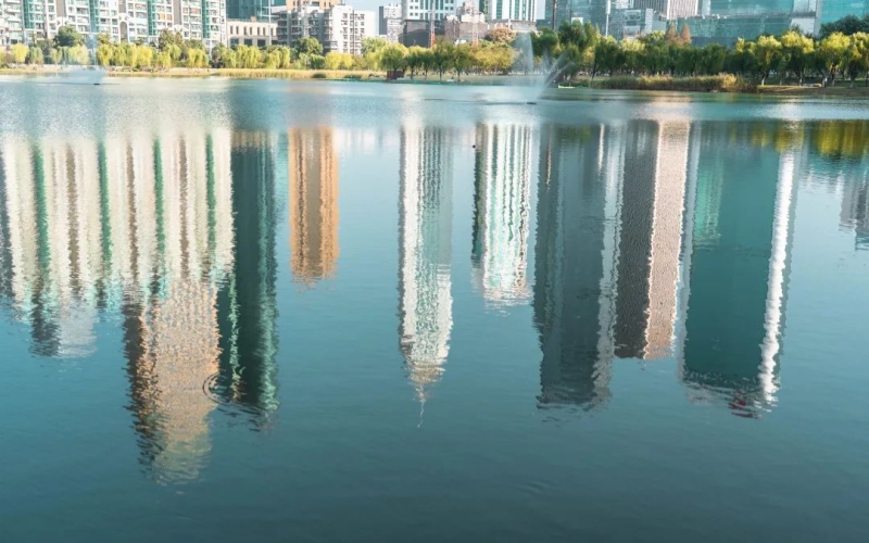 江漢河湖建設成果。