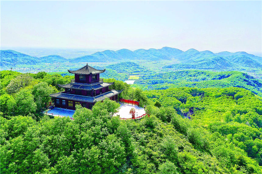 九真山风景区。