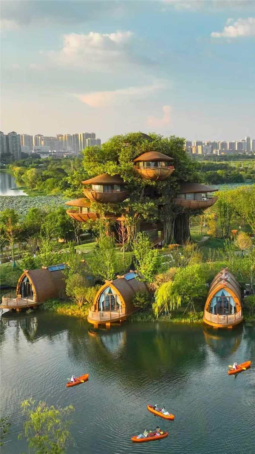 武汉开元森泊度假乐园。