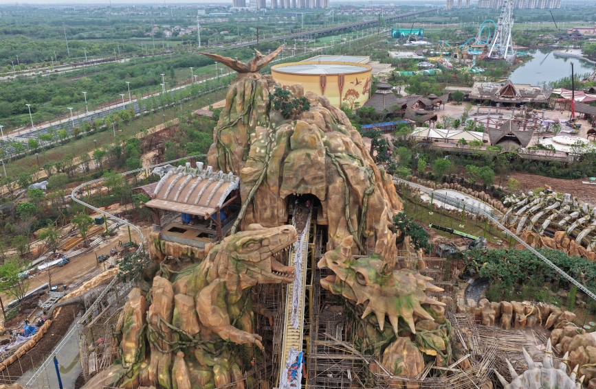 华中地区将再添文旅新地标 孝感方特旅游区6月中下旬开园迎客