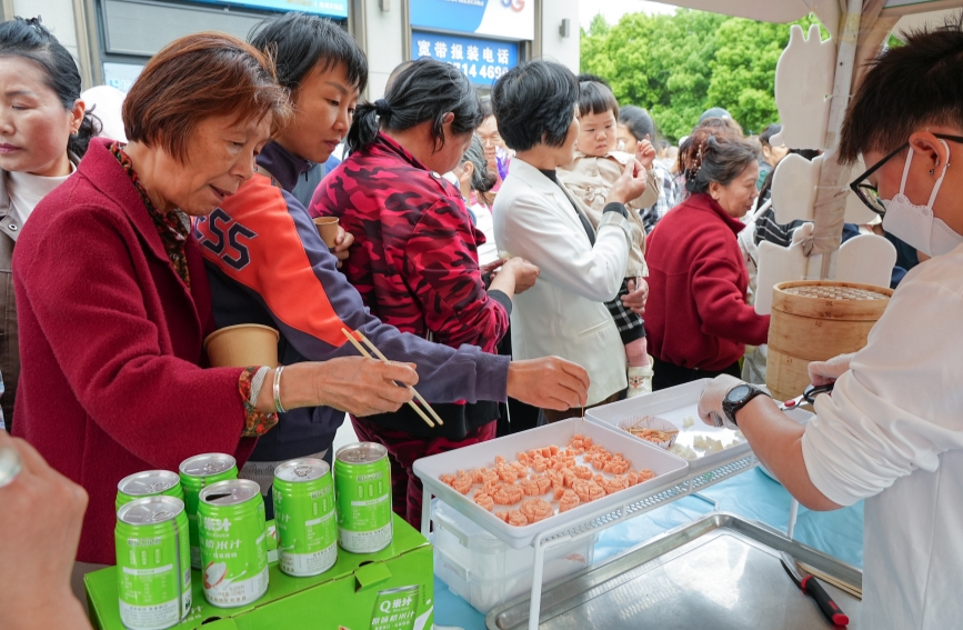 荆楚粮油飘香社区 舌尖上的“湖北味道”圈粉居民【2】