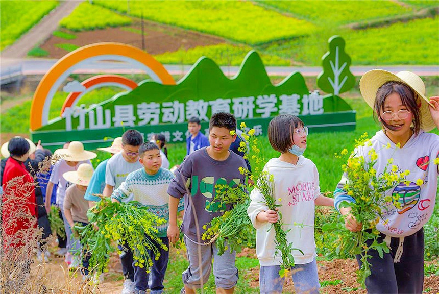 枣园村劳动教育研学基地。李明熙摄
