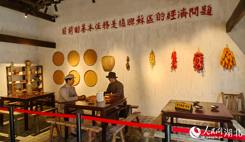 列宁市苏维埃合作饭堂旧址。人民网记者 郭婷婷摄