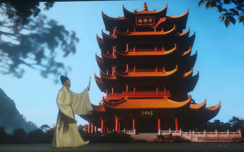 在《AI上黃鶴樓》做一回詩仙