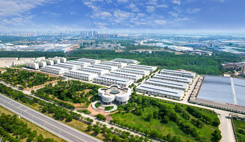 中国（天门）服装电商城。天门市委宣传部供图