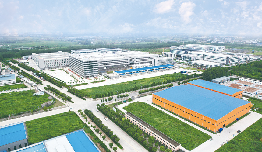 天门化纤纺织产业园。天门市委宣传部供图