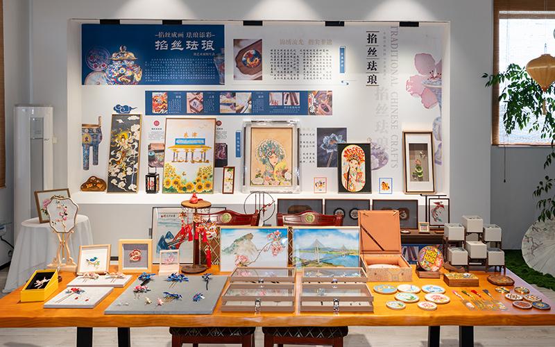 女职工创新工作室展台。夏琦摄